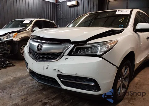 2014 Acura Mdx from USA, damaged, VIN 5FRYD4H21EB011908